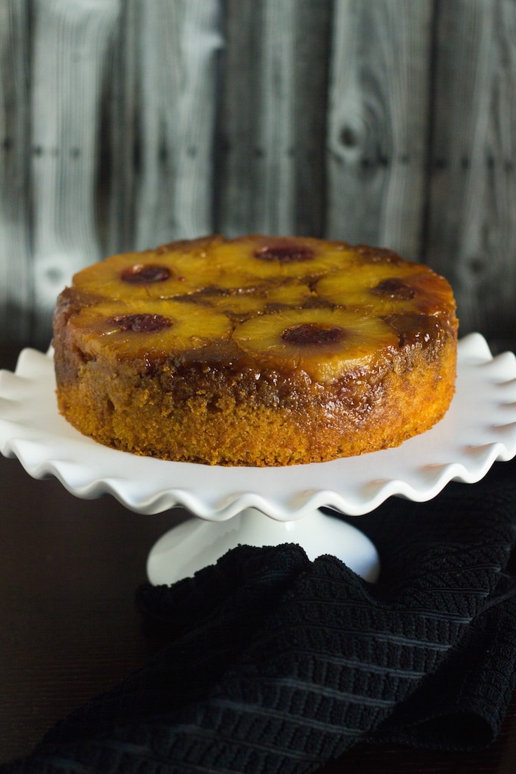 Easy Pineapple Upside Down Cake Recipe | All Things Mamma