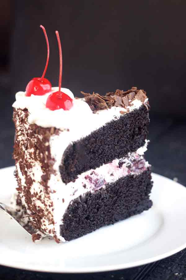 Black Forest Bundt Cake - i am baker