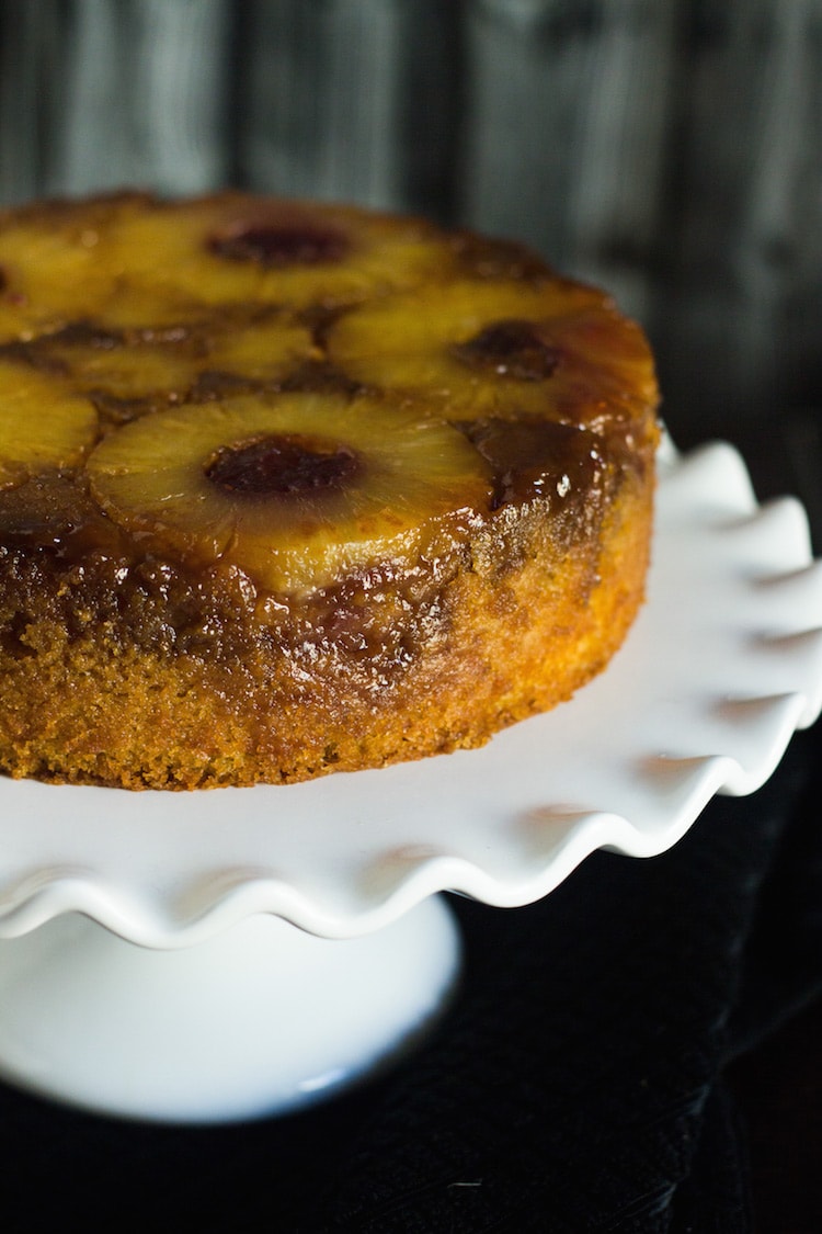 🍍🍍My first pineapple upside-down cake made from scratch, came out  perfectly moist! Been craving this for a while 🤤 : r/Baking