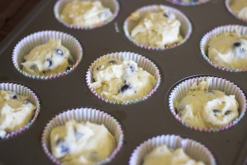 muffins with sourcream