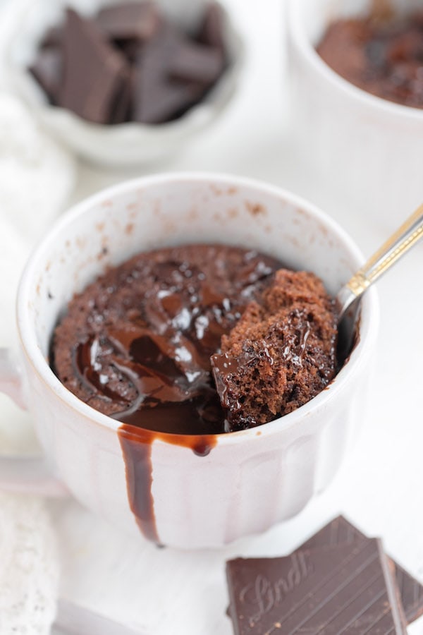 5 minute chocolate mug cake