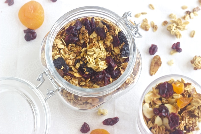 secret to a clustured granola