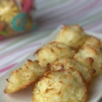 crispy, chewy, coconut, macaroons