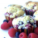 Berry, Cheesecake Muffins, cheesecake