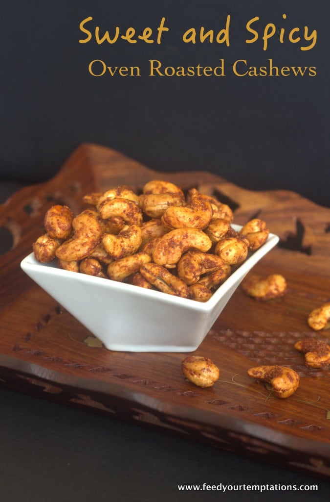 Oven roasted cashews