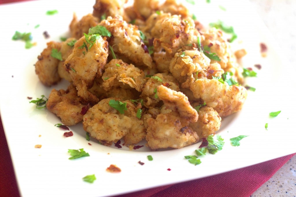 spicy popcorn chicken, popcorn chicken, chicken recipes, indian chicken recipes, indian recipes