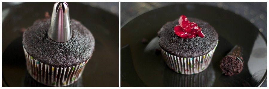 black forest cupcakes, recipe, black forest cupcake recipe, best, moist