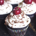 black forest cupcakes, recipe, black forest cupcake recipe, best, moist