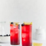 Blueberry Lemonade Recipe | Easy and refreshing