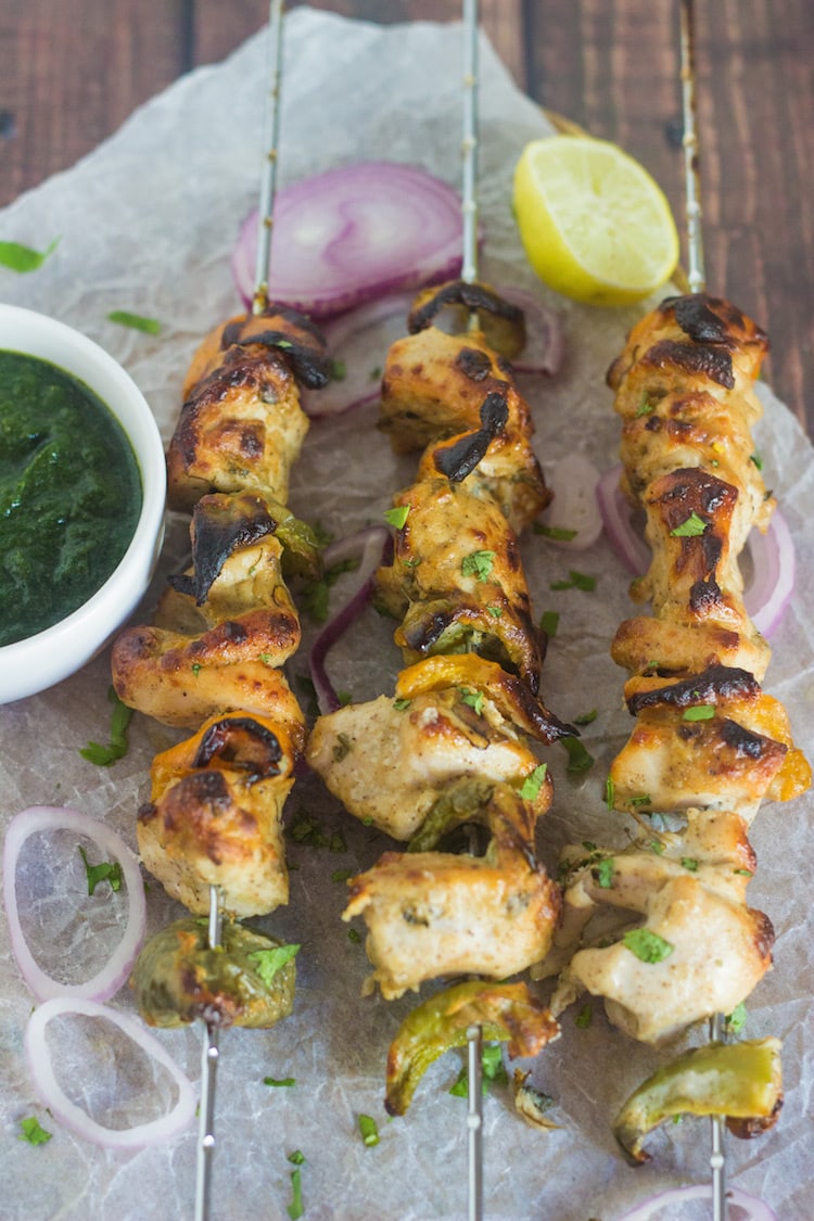 Chicken kebab clearance indian