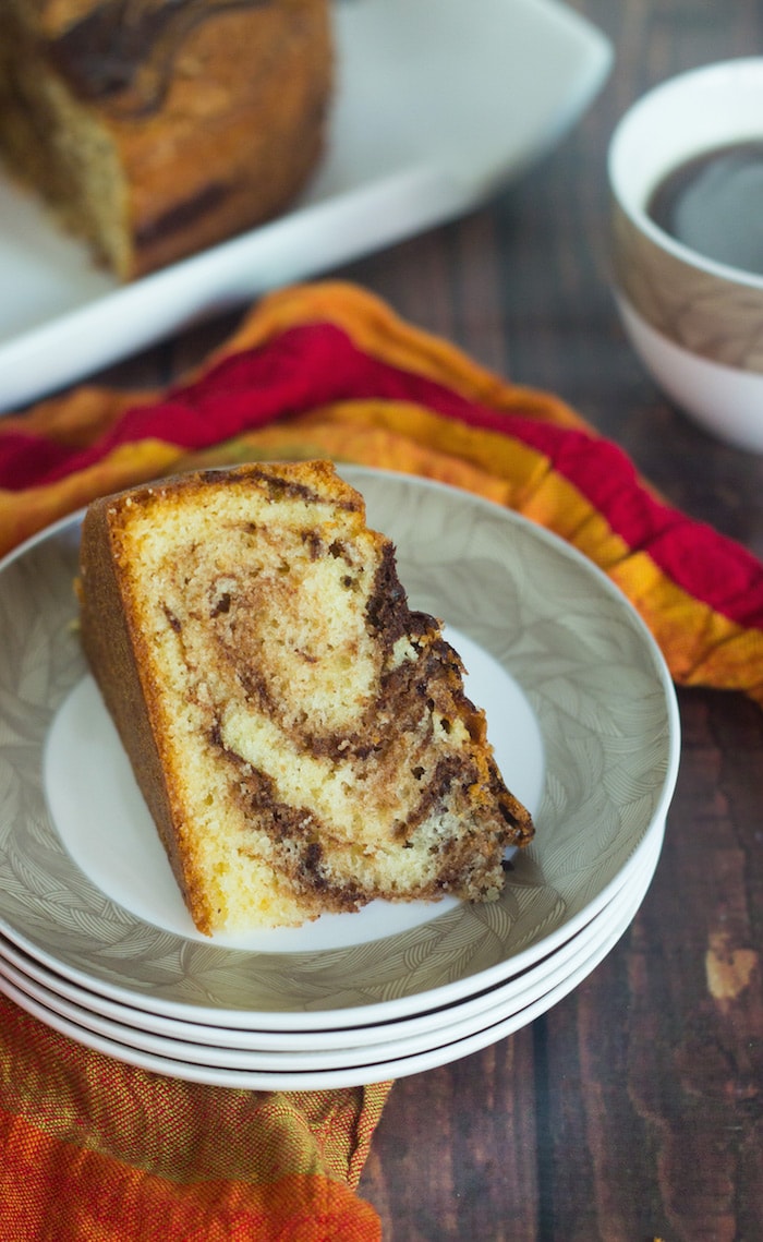 Marble Pound Cake - Fresh April Flours