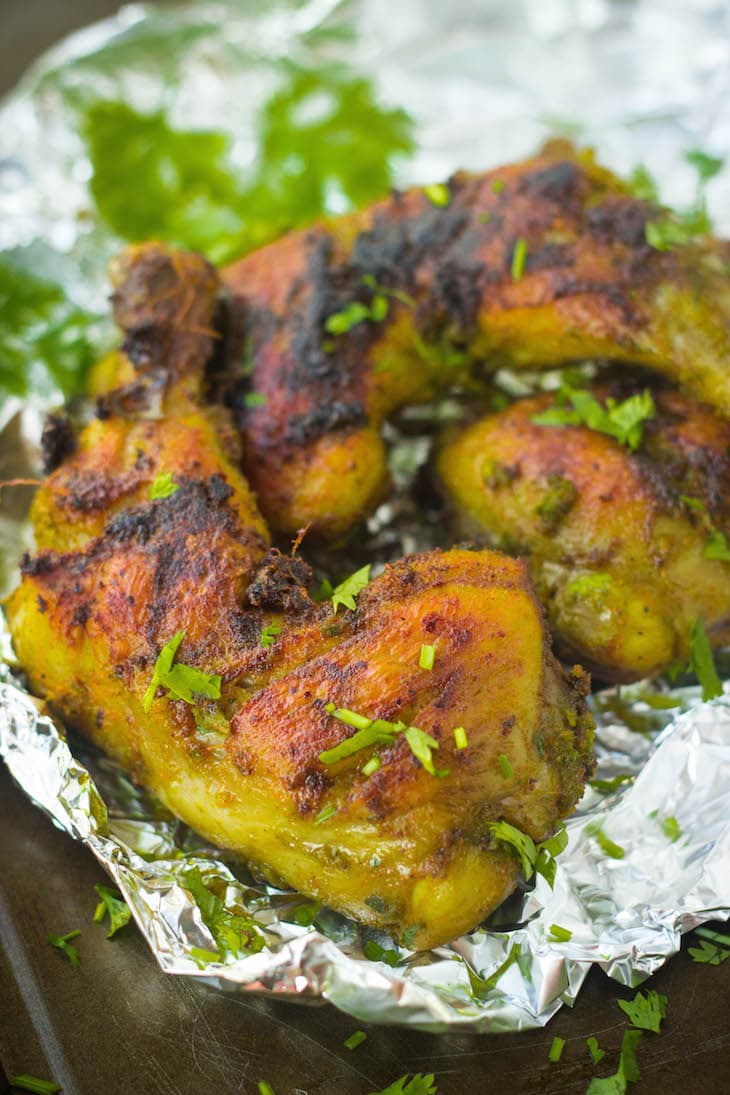 chicken roast with herbs, chicken dry roast, chicken recipes, chicken kebabs, bbq recipes, indian chicken recipes, chicken under 30 minutes