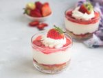 no bake strawberry cheesecake