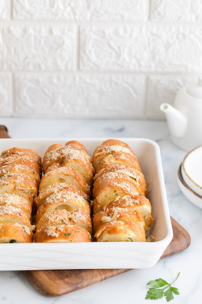 homemade garlic bread recipe